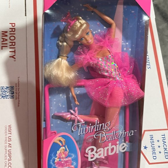 Twirling Ballerina Barbie Doll 1955 Mattel #15086 Never Opened. - Picture 1 of 5